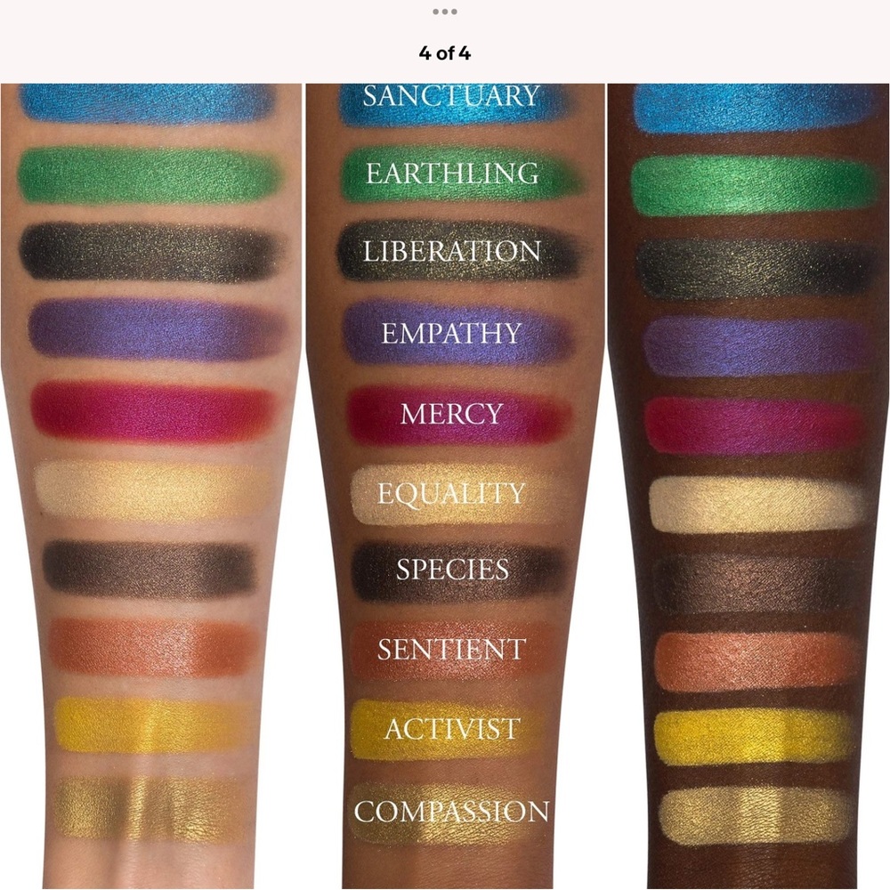 NWT Kat Von D (Vegan ) “LOVE “ Eyeshadow Palette - Picture 2 of 13
